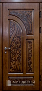 Стальная дверь винорит №42 внешняя - фото