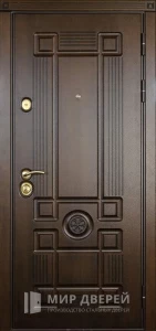 Входная дверь 3 контура №11 внешняя - фото