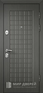 Металлическая уличная дверь в каркасный дом №7 внешняя - фото