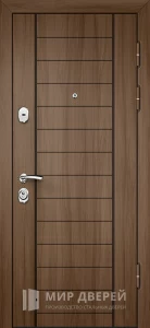 Зеркальная дверь в современном стиле в комнатру №5 внешняя - фото