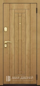 Дверь входная металлическая с терморазрывом №43 внешняя - фото