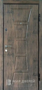 Дверь уличная МДФ входная №518 внешняя - фото