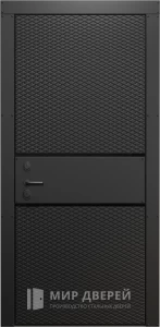 Входная дверь с необычным дизайном №16 внешняя - фото