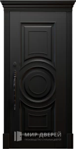 Дверь в коттедж по дизайну заказчика №18 внешняя - фото