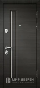 Дверь входная МДФ МДФ венге №389 внешняя - фото