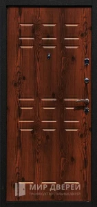 Красивая входная дверь в дом №29 внутренняя - фото