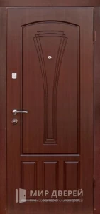 Морозостойкая дверь для загородного дома №5 внешняя - фото