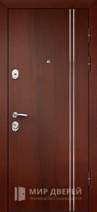 Металлическая дверь для улицы с виноритом №23 внешняя - фото