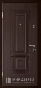 Дверь входная уличная утепленная в коттедж №28 внутренняя - фото