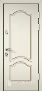 Входная дверь в каркасный дом с МДФ панелями №3 внешняя - фото