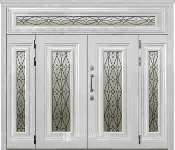 Дверь входная больших размеров №1 внешняя - фото