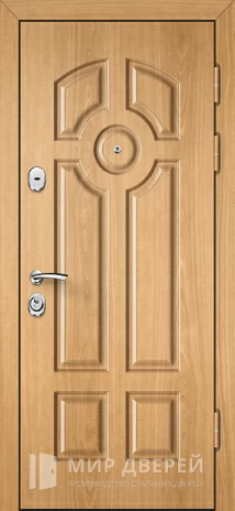 Фото «Дверь из металла цвет сандал снаружи внутри грей»